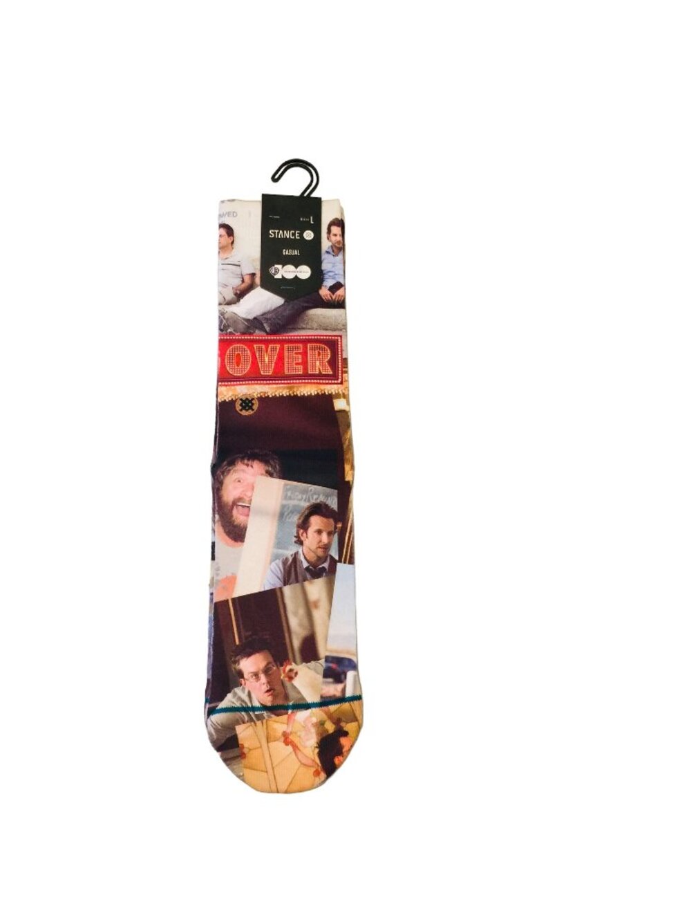 Stance What Happened The Hangover Men's Large 9-13 Crew Socks